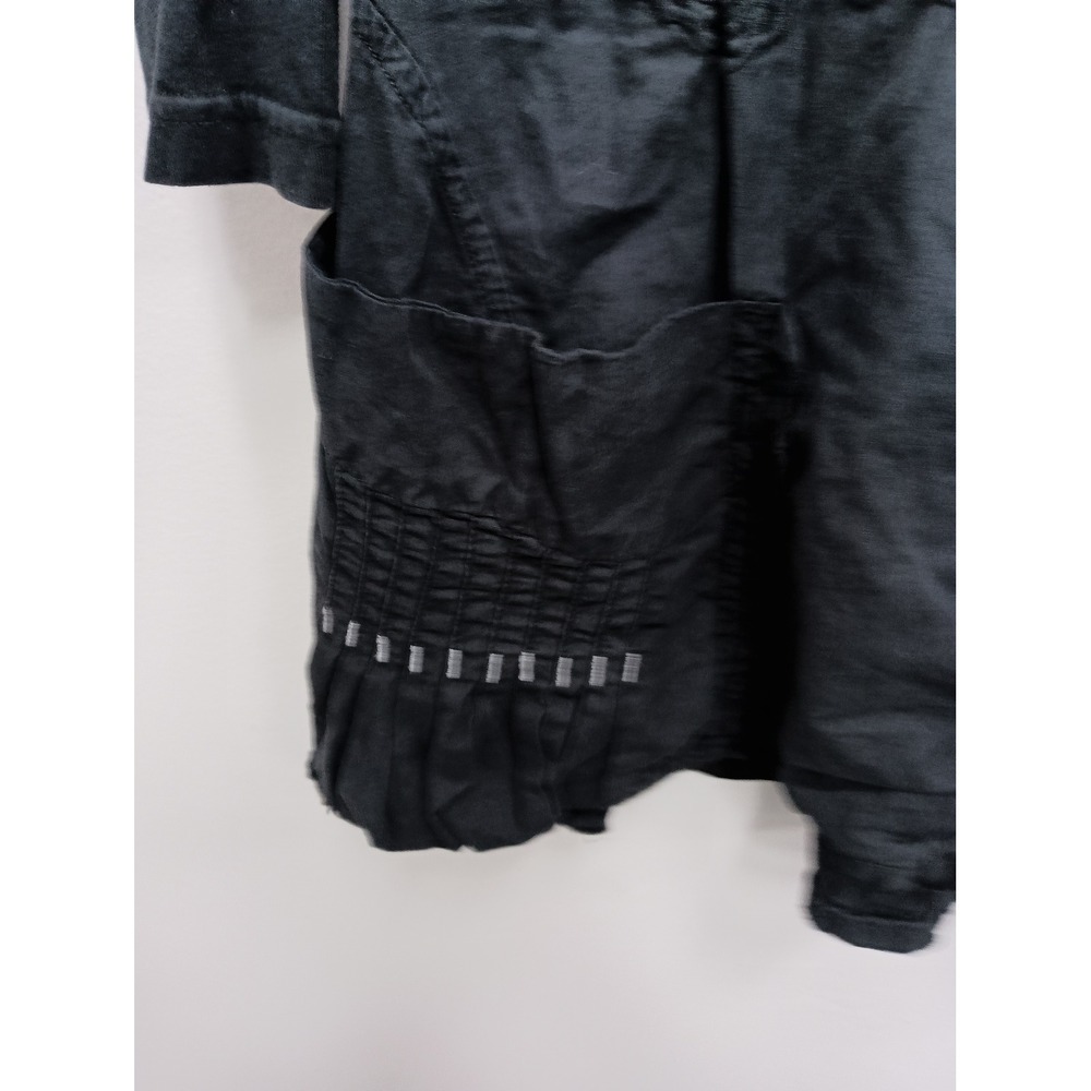 VTG Y2K Desigual Artsy Dress Jacket Womens Large Brown Ombre Boho Embroidered - Picture 4 of 12